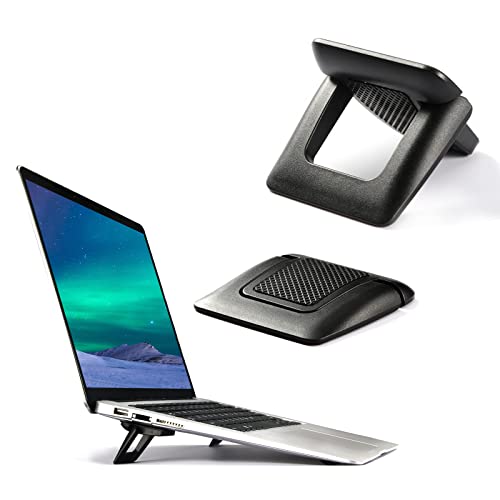 Portable Laptop Stand for Desk, Hide Keyboard Riser, Ergonomic Design Computer Holder Stands