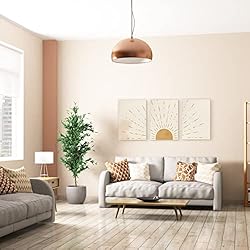 Boho Minimalist Wall Art Set of 3 - Framed Canvas