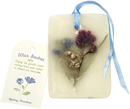 Ten Thousand Villages Scented Dried Flowers Hanging Wax Sachet 'Wax Sachet (Honey)'