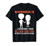 Funny Sibling Gift for Little Brother Shirt Lil Sister Shirt