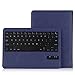 MoKo Case - Wireless Bluetooth Keyboard Cover Case for Galaxy TabPRO 10.1 Android Tablet, Indigo (Will NOT Fit Samsung Galaxy Tab 4 10.1)