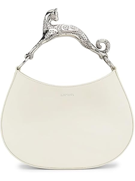Lanvin Hobo Cat Bag - Chalk