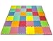 Matney Foam Mat Puzzle Piece Play Mat Set - Safe for Kids to Play and Learn - Great for Nurseries, Play Rooms, Gyms, Day Care, Classrooms, Playgrounds Etc. - 36 Tile Pieces and Borders