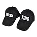 WEKA King And Queen Romantic Lovers Couples Sports Cap Adjustable Snapback Hat
