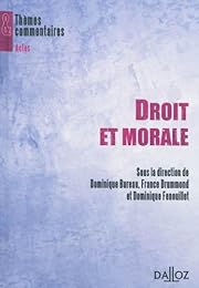 Droit et morale