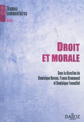Droit et morale