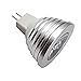 OMTO MR16 3W RGB Color Changing Spotlight with IR Remote Control Mood Ambiance Lighting Colorful LED Light Bulbs,Landscape Lighting Dimmable 12V (Pack of 5)