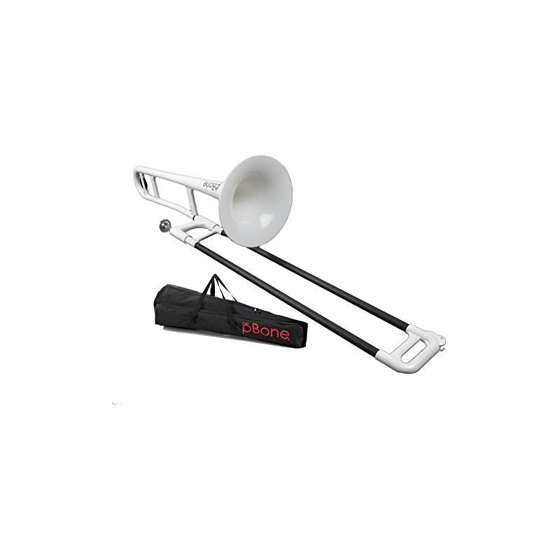 pBone PBONE1W Jiggs Plastic Trombone, White 2023 reviews Whydis