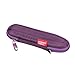 Hermitshell Facial Hair Trimmer Women Pivoting Head Eyebrow Trimmer Attachments Hard EVA Protective Case Carrying Pouch Cover Bag Purple Fits Panasonic ES2113PC