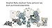 Stephan Baby Plush Chair Elephant, Grey