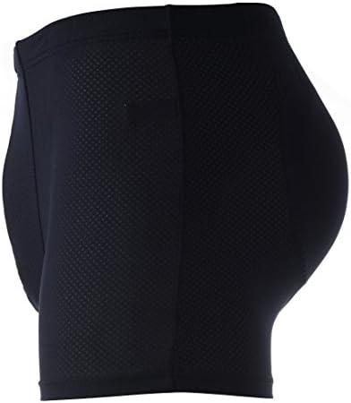 Men's Coolon Padded Butt Boxer Brief Underwear for Summer
