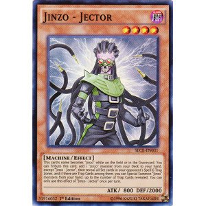 Yu-Gi-Oh! - Jinzo - Jector (SECE-EN031) - Secrets of Eternity - 1st Edition - Super Rare