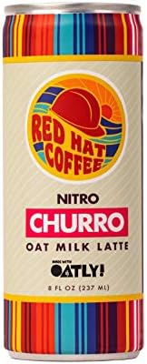 Red Hat Coffee Cold Brew Coffee Oat Milk Latte Drink | Made with Oatly Oatmilk | All Natural, Gluten Free, Dai