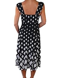 funfash Plus talla mujer diamante negro vestido de cóctel de adelgazamiento fabricado en EE. UU.