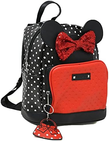 Amazon.com | MOMODEER Cute Mini Backpacks, Red Cartoon Bag  display picture 1