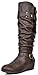 Dream Pairs Women's Knee High Low Hidden Wedge Boots (Wide Calf Available)