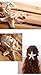 3'' 2'' Huge Pretty Natural Starfish Star Hairpin Hair Clip Beige (2