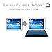 Touch iPad Keyboard Case with Trackpad for 10.2-inch iPad 8th Generation (2020), 7th Gen, Air 3, Pro 10.5-10 Color Backlight, 360° Protective Slim Cover with Apple Pencil Holder (Black)