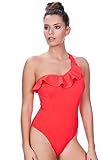 Freya Remix AS3949 Insanely Red UW Sculpt Frilled One Piece Swimsuit