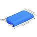 22 Slots SD SDHC MMC CF Micro SD Memory Card Case Holder Pouch Zippered Storage Bag (Blue) - 2 Pack