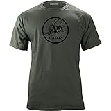 Navy Seabees Subdued Veteran Patch T-Shirt