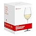Spiegelau Salute White Wine Glasses, Set of 4, European-Made Lead-Free Crystal, Classic Stemmed, Dishwasher Safe, Professional Quality White Wine Glass Gift Set, 16.4 oz