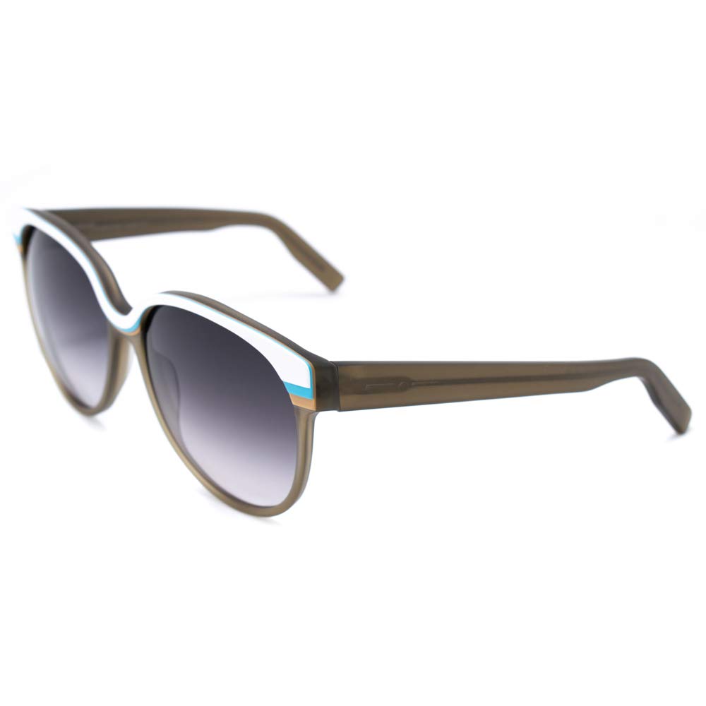 Italia Independent Women’s 0049-001-000 Sunglasses, Brown (Marron), 55