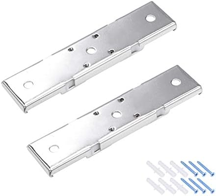 Uxcell Curtain Rod Bracket Double Stainless Steel Drapery Track