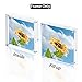 ONE WALL Acrylic Picture Frames 5x5 inches, Clear Double Sided Magnetic Photo Block Frame, Frameless Self Standing for Tabletop Desktop Display