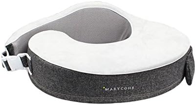 Harra Baby 100+ Premium Ergonomics Memory Foam Breast Feeding Pillows With Anti-bacterial Waterproof Inner Cover, (22.8 x 18.5)Inch (Navy)