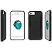 iPhone 7 / iPhone 8 Case, Poetic QuarterBack [Corner/Bumper Protection][No Bulk][Dual Protection]-Stylish PC+TPU Protective Case for Apple iPhone 7 (2016)/ iPhone 8 (2017) Case Black