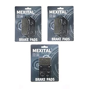 MEXITAL motorfiets remblokken voor MXB142-142-63 voor + achter.