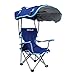 Kelsyus Kids Original Canopy Folding Backpack Lounge Chair (2 Pack) Blue | 80316