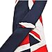 100% Silk Premium Union Jack UK British Flag Necktie Neck Tie