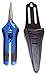 (4) HYDROFARM HGPP400C Precision Curved Blade Trimmer Scissor Pruners w/ Holster