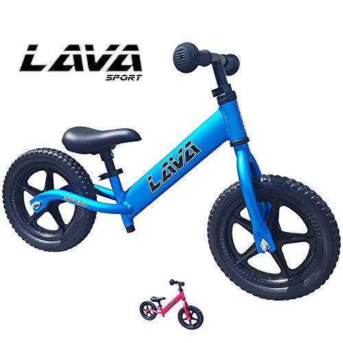 LAVA SPORT Aluminum Balance Bike Ultra Lightweight for Toddlers and