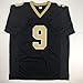Unsigned Drew Brees New Orleans Black Custom Stitched Football Jersey Size Men's XL New No Brands/Logos