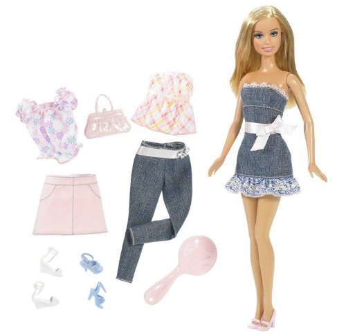 Barbie Doll & Denim Fashion Set