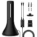 [2019 Upgraded Version] Amplified HD Digital TV Antenna, 130+Miles Long-Range Reception Indoor HDTV Antenna with Amplifier, Support 4K 1080P VHF UHF TV Channels, Works for Fire tv Stick