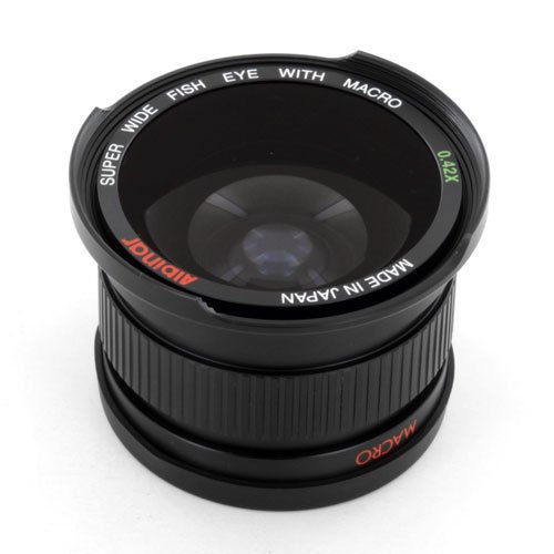 Albinar 58mm Titanium Super Wide Angle Fisheye Lens with