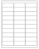 SJPACK 30-up Labels 3000 Stickers 100 Sheets 2.625 x 1 FBA Address Labels White Mailing Labels For Laser and Injet Printers