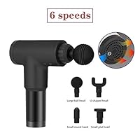 Yimeezuyu Massage Gun Muscle Fascia Relaxation Massage Gun Full-Body Relief for Muscle Ache Handheld Deep Tissue Percussion Massager with Ultra-Quiet