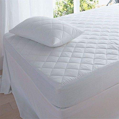 Gaveno Cavalia Extra Soft QUILTED MATTRESS PROTECTOR White 4 ft