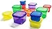21 Day Portion Control Container kit for Weight Loss 14 Piece Labeled + COMPLETE GUIDE + 21 DAY PLANNER + RECIPE eBOOK - Color Coded Meal Prep System
