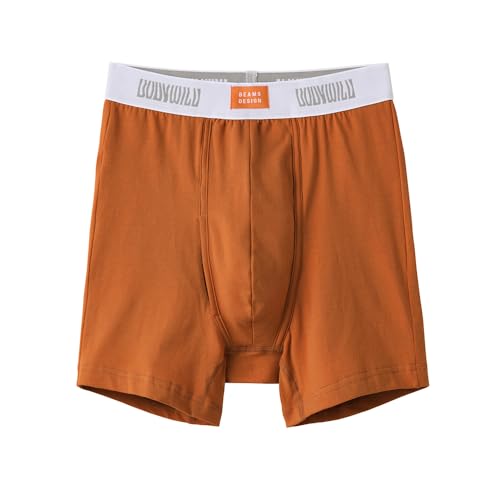 [ボディワイルド]BEAMS DESIGN コラボ オーガニックコットン混 ボクサーパンツ 前あき BWL353B メンズ