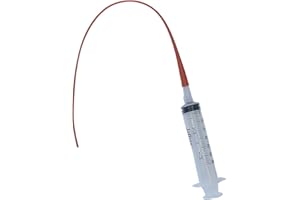 LBH Market Puppy Feeding Tube Kit or Large Kitten Feeding Tube Kit Includes 8 FR Kendall 8 French Feeding Tube and 35 Ml Syringe For Dog Whelping and Newborn Kitten Supplies (8 FR)