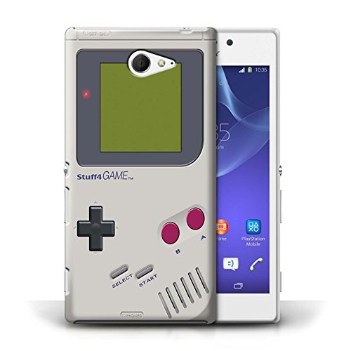STUFF4 Phone Case / Cover for Sony Xperia M2 / Nintendo Game Boy Design / Games Console Collection