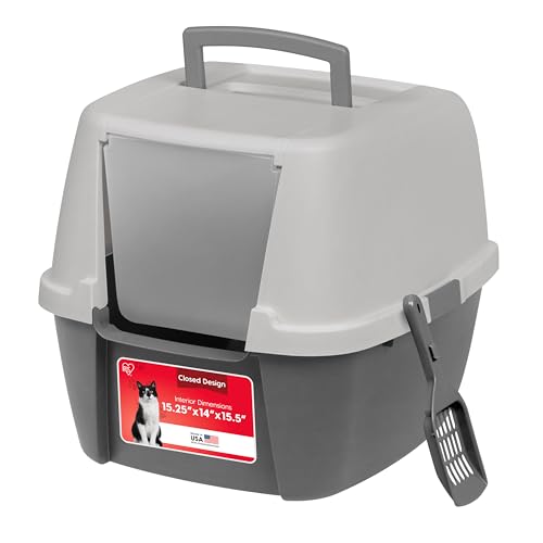 IRIS USA Front Door Litter Box