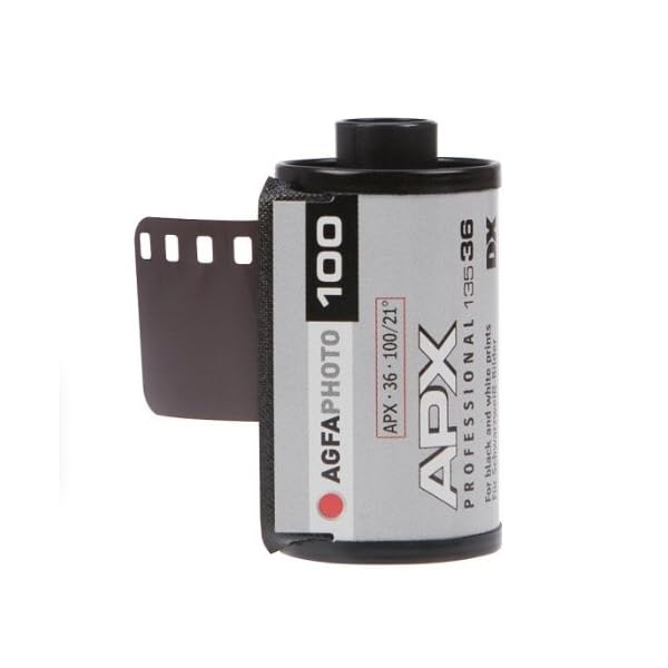 Lupus AgfaPhoto APX 100 Prof 135-36 B/W Film (10 er Pack) – Bild 3