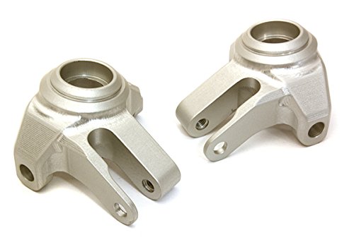Integy RC Model Hop-ups C27158HARD Billet Machined Alloy Front Steering Blocks for Axial 1/10 SCX10 II